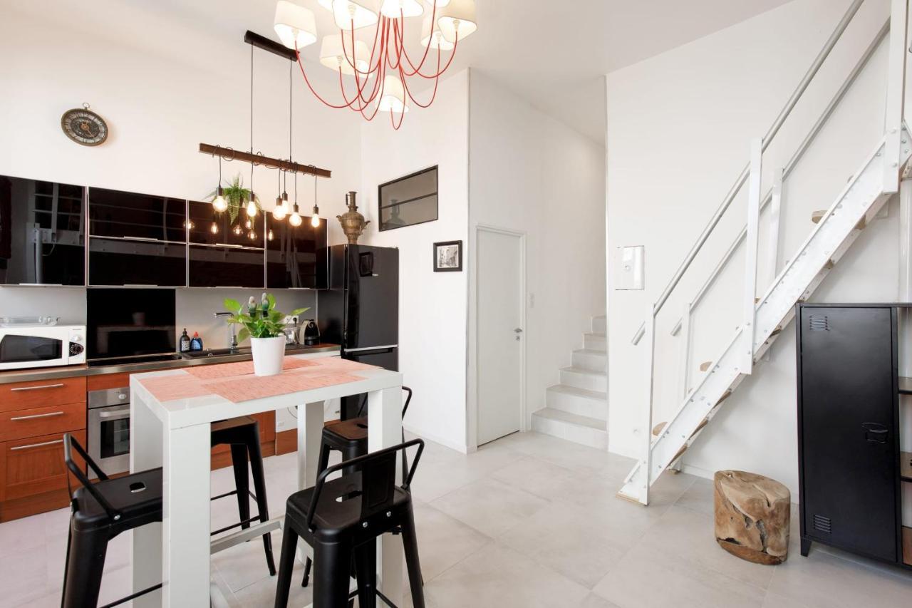 Superb Air-Conditioned Loft In The Heart Of Viel Antibes Exterior foto
