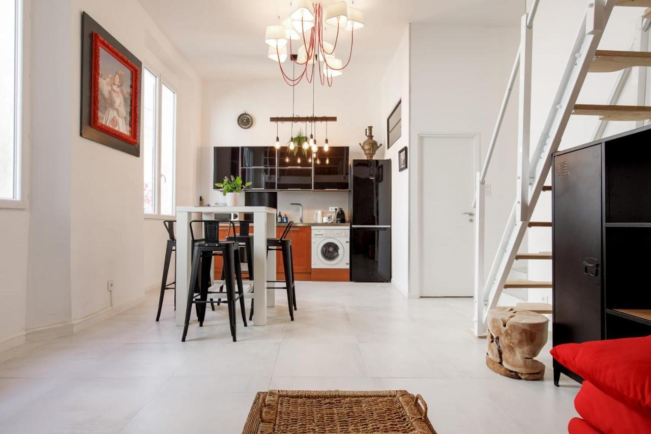 Superb Air-Conditioned Loft In The Heart Of Viel Antibes Exterior foto