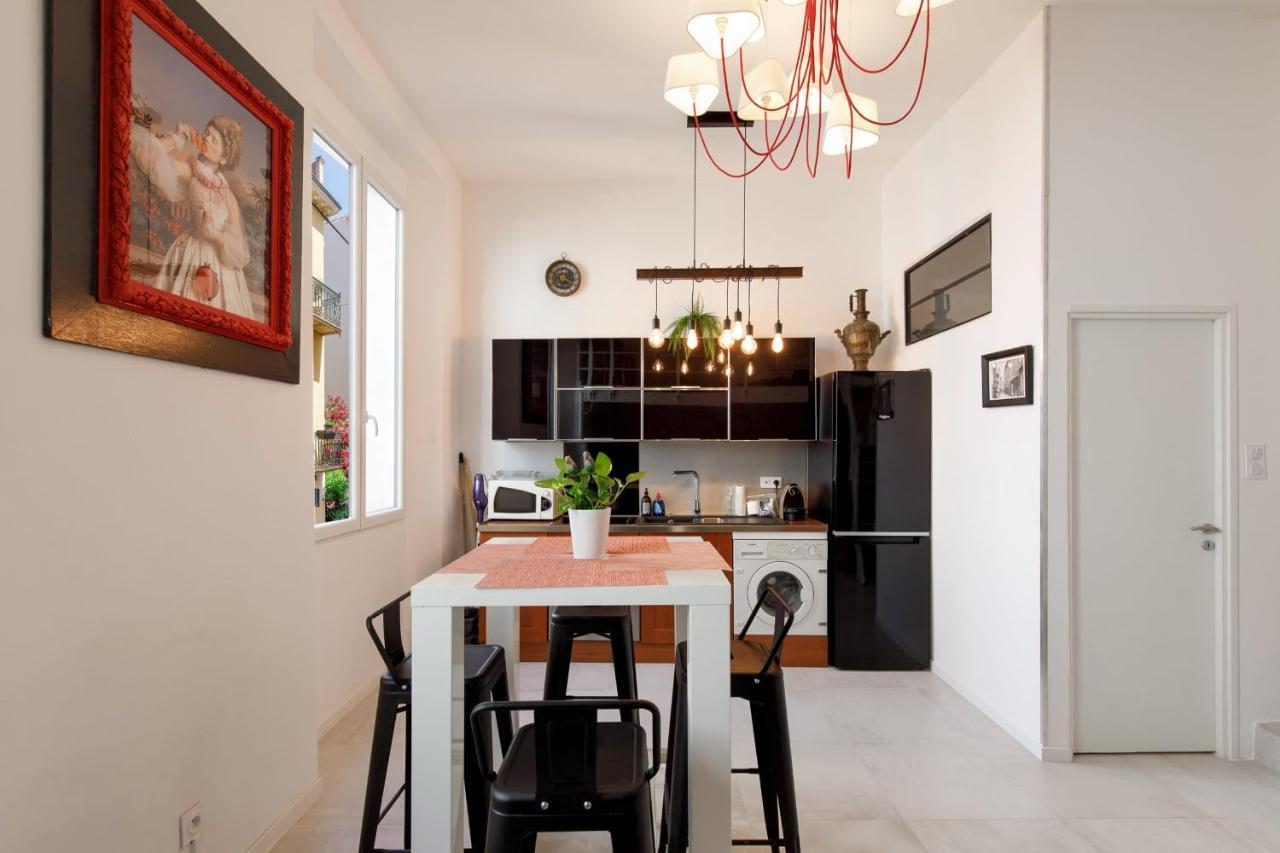 Superb Air-Conditioned Loft In The Heart Of Viel Antibes Exterior foto