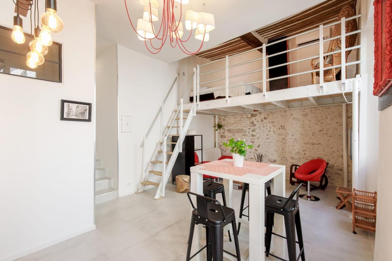 Superb Air-Conditioned Loft In The Heart Of Viel Antibes Exterior foto